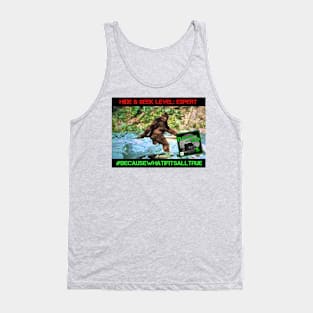 Bigfoot Hide & Seek Expert Tank Top